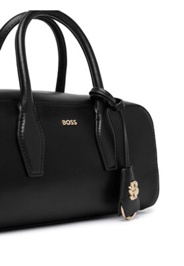 BOSS Torebka 50557995 Czarny. Kolor: czarny. Materiał: skórzane