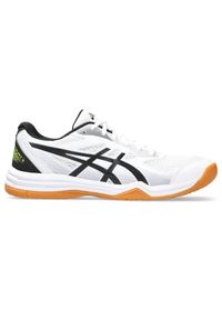 Buty do badmintona męskie Asics Upcourt 5 WH 103. Kolor: biały, niebieski, czarny, wielokolorowy