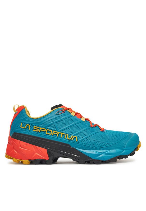 LA SPORTIVA - La Sportiva Buty do biegania Akyra II 44F614735 Niebieski. Kolor: niebieski. Materiał: materiał