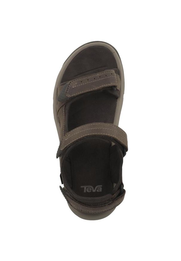 Buty do chodzenia męskie Teva Langdon. Zapięcie: rzepy. Kolor: brązowy. Materiał: materiał