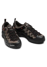 Salewa Trekkingi Ms Wildfire Edge 61346-7512 Szary. Kolor: szary. Materiał: skóra, zamsz. Sport: turystyka piesza #2