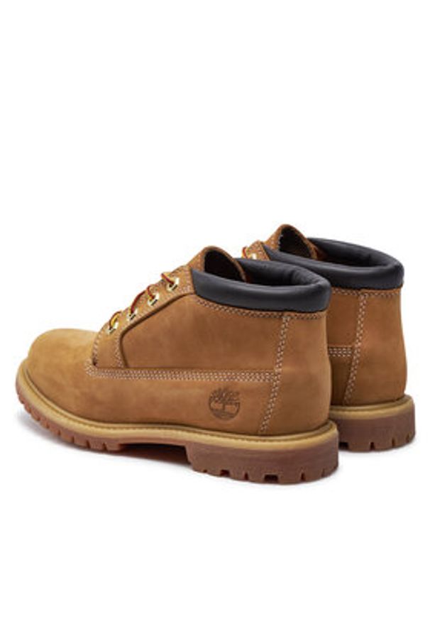 Timberland Trapery TB1233997131 Brązowy. Kolor: brązowy. Materiał: skóra, nubuk