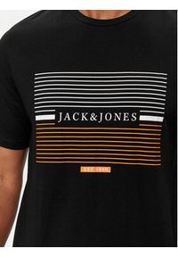 Jack & Jones - Jack&Jones T-Shirt Cyrus 12247810 Czarny Standard Fit. Kolor: czarny. Materiał: bawełna #5