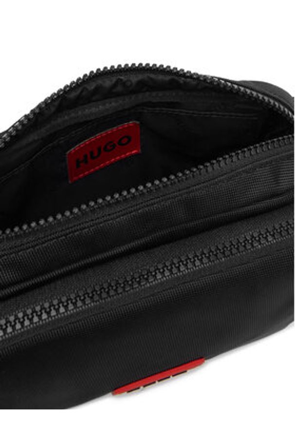 Hugo - HUGO Saszetka 50558469 Czarny. Kolor: czarny. Materiał: materiał