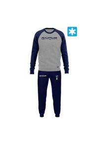 Givova Tuta Italia 104 G/Collo dres 2XL szaro-zielony. Kolor: zielony, wielokolorowy. Materiał: dresówka