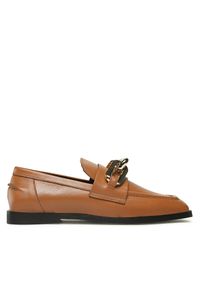 Loafersy Gino Rossi. Kolor: brązowy