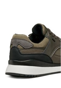 Geox Sneakersy U Branthon B Abx U56M6A 0EKBU C3009 Khaki. Kolor: brązowy. Materiał: skóra #4