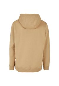 BUILD YOUR BRAND - Męska Bluza Z Kapturem Ultra Heavy Regular. Typ kołnierza: kaptur. Kolor: beżowy