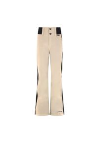 Dziewczęce spodnie narciarskie Protest Proud. Kolor: wielokolorowy, beżowy, brązowy. Sezon: zima. Sport: narciarstwo #1