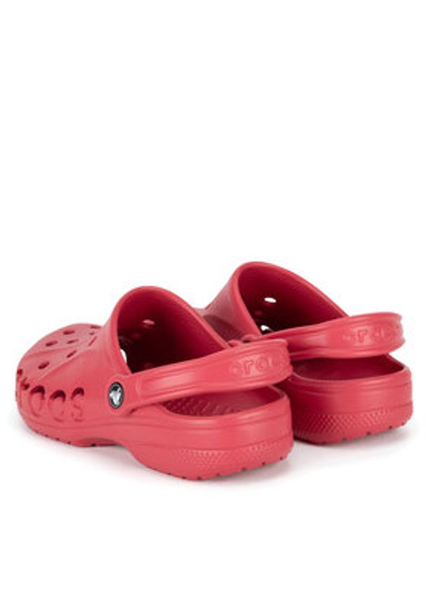 Crocs Klapki BAYA 10126-6EN W Czerwony. Kolor: czerwony. Materiał: materiał, syntetyk