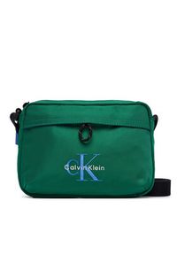 Calvin Klein Saszetka Bold Camera Bag LV04D3117G Zielony. Kolor: zielony. Materiał: materiał #3
