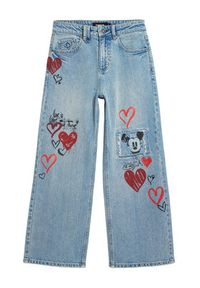 Desigual Jeansy Herry 26SWDD16 Niebieski Straight Fit. Kolor: niebieski #3