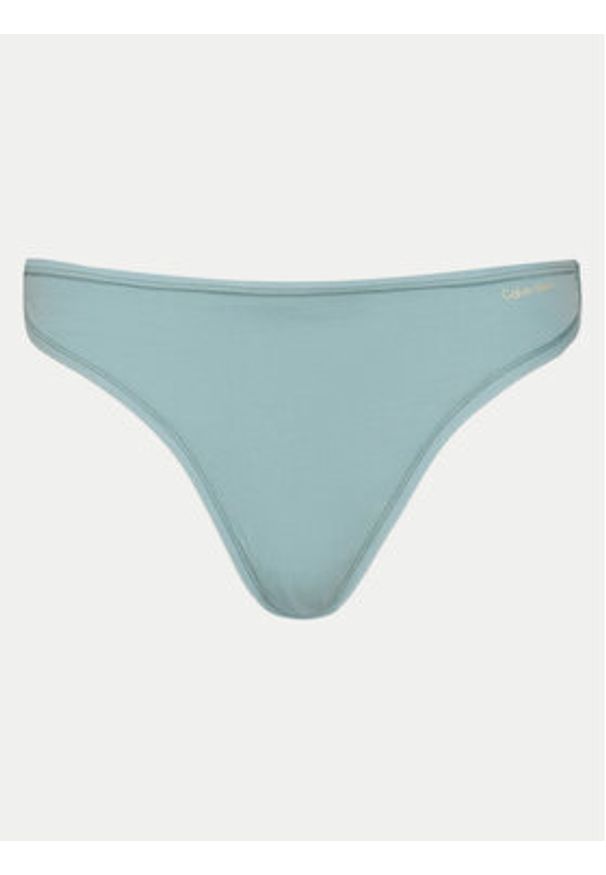 Calvin Klein Underwear Komplet stringów 000QD5250E Kolorowy. Materiał: bawełna. Wzór: kolorowy