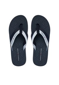 TOMMY HILFIGER - Tommy Hilfiger Japonki Webbing Strap Flag Embossed FM0FM05807 Granatowy. Kolor: niebieski. Materiał: materiał #1