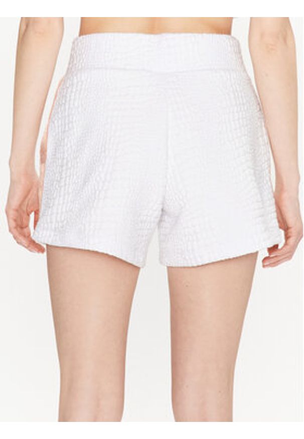 EA7 Emporio Armani Szorty sportowe 3RTS67 TJLRZ 1100 Biały Regular Fit. Kolor: biały. Materiał: bawełna