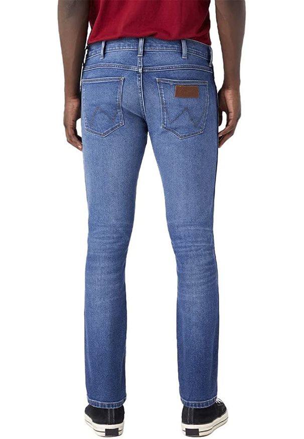 Wrangler - WRANGLER LARSTON MĘSKIE SPODNIE JEANSOWE JEANSY COWBOY HERO W18SU823O 112320037