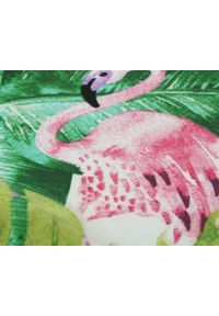 Poszetka Bawełniana - His Story - Flamingi na Zielonym Tle. Kolor: wielokolorowy. Materiał: bawełna #4