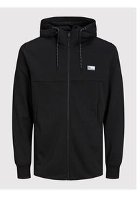 Jack & Jones - Jack&Jones Bluza Air 12204926 Czarny Regular Fit. Kolor: czarny. Materiał: bawełna, syntetyk