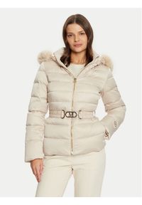 Marciano Guess Kurtka puchowa 4BGL14 7187A Beżowy Regular Fit. Kolor: beżowy. Materiał: syntetyk #1