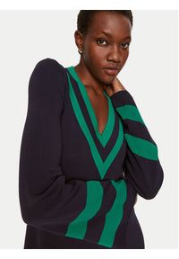 STAUD Sukienka dzianinowa Sunshine R24P2244VN Granatowy Regular Fit. Kolor: niebieski. Materiał: syntetyk #3