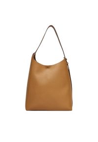 Tory Burch Torebka Romy Hobo 170964 Brązowy. Kolor: brązowy. Materiał: skórzane