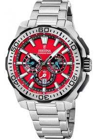 Zegarek męski Festina F20724-5 srebrny. Kolor: srebrny #1