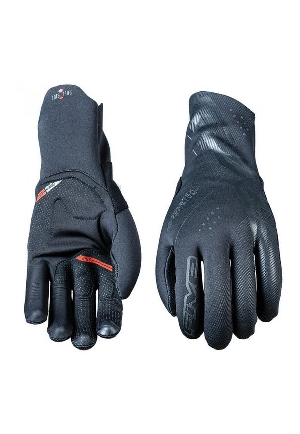 FIVE GLOVES - Rękawiczki CYCLONE INFINIUM STRETCH - CZARNE - M/9. Kolor: czarny. Technologia: Gore-Tex. Sport: kolarstwo
