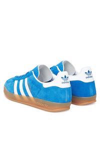 Adidas - adidas Sneakersy Gazelle Indoor JI2061 Niebieski. Kolor: niebieski. Materiał: skóra, zamsz. Model: Adidas Gazelle #4