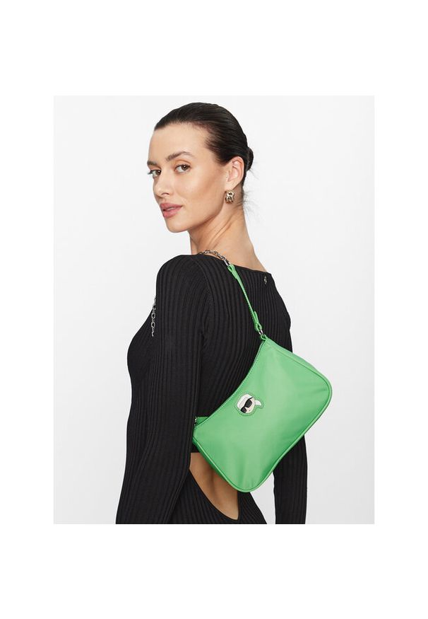 Karl Lagerfeld - Torebka KARL LAGERFELD. Kolor: zielony