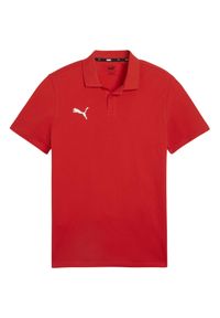 Koszulka męska Puma Team Goal Casuals Polo. Typ kołnierza: polo. Kolor: czerwony #1