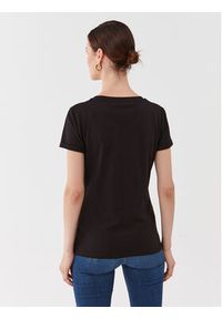 Liu Jo T-Shirt MF3338 JS923 Czarny Regular Fit. Kolor: czarny. Materiał: bawełna #5