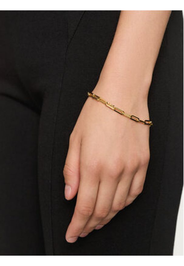 Michael Kors Bransoletka MKC174400710 Złoty. Materiał: srebrne. Kolor: złoty