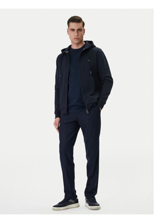 BOSS Bluza C-Spence 01 50555851 Granatowy Regular Fit. Kolor: niebieski. Materiał: bawełna