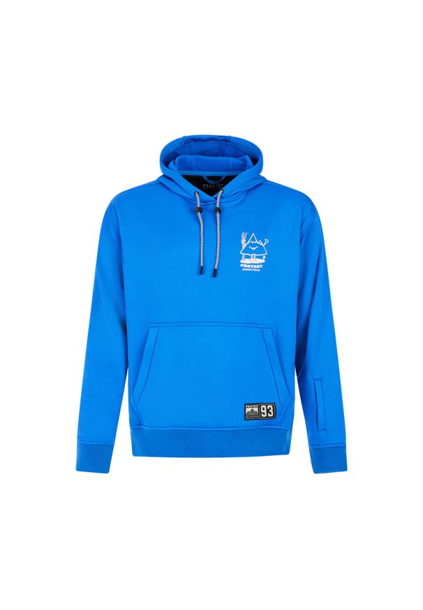 Bluza z kapturem Protest Ivo. Typ kołnierza: kaptur. Kolor: niebieski. Sezon: zima. Sport: narciarstwo