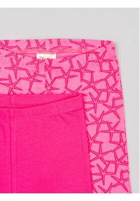 Zippy Komplet 2 par legginsów ZBGAP0401 23006 Różowy Regular Fit. Kolor: różowy. Materiał: bawełna #3