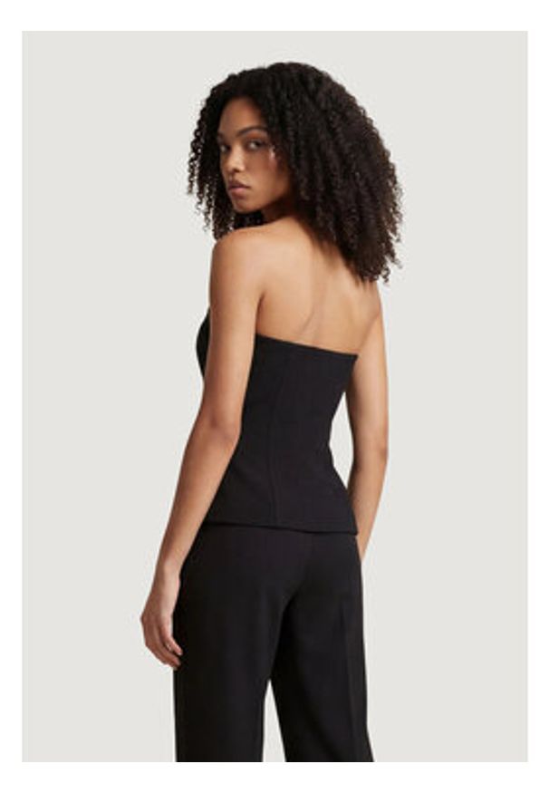 Morgan Top 251-CLODI.F Czarny Regular Fit. Kolor: czarny. Materiał: syntetyk