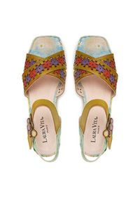 Laura Vita Sandały Paulao 09 Kolorowy. Materiał: skóra. Wzór: kolorowy #7