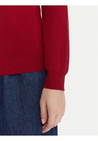 Kontatto Golf 3M0824C Czerwony Regular Fit. Typ kołnierza: golf. Kolor: czerwony. Materiał: syntetyk #5