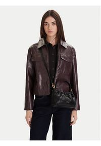 TOMMY HILFIGER - Tommy Hilfiger Torebka Soft Leather Mini Crossover AW0AW18306 Czarny. Kolor: czarny. Materiał: skórzane #2