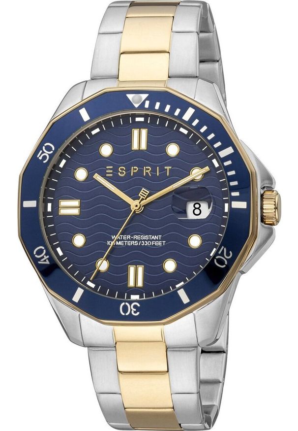 Zegarek Esprit Zegarek marki Esprit model ES1G367M kolor Szary. Akcesoria męski. Sezon: Cały rok NoSize. Kolor: szary