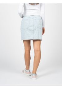 Guess Spódnica Jeansowa | W2PD0G D4S33 | Kobieta | Niebieski. Okazja: na co dzień. Kolor: niebieski. Materiał: elastan, bawełna. Styl: casual, elegancki #4