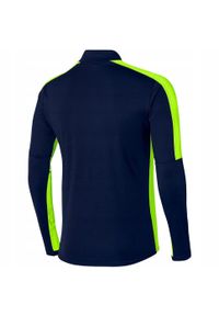 Nike - Męska Bluza Rozpinana Academy 23 Quarter Zip. Kolor: zielony, niebieski, wielokolorowy