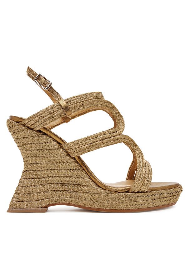 Espadryle Castañer. Kolor: złoty