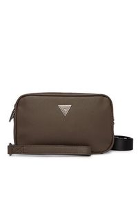 Guess Saszetka HMMISA P6150 Brązowy. Kolor: brązowy. Materiał: skóra #4