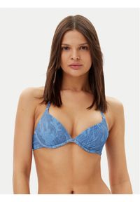 Chantelle Góra od bikini Easy Pop C22JMA Niebieski. Kolor: niebieski. Materiał: syntetyk