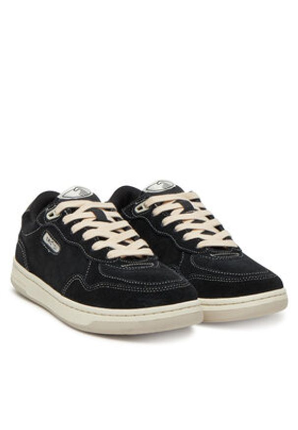 S.W.C Stepney Workers Club Sneakersy Pro Cup 01Lister Cup YQ01015 Czarny. Kolor: czarny. Materiał: zamsz, skóra