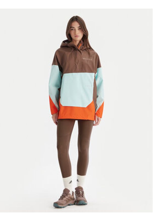 Adidas - adidas Kurtka anorak Terrex Xploric 2.5L JL9813 Kolorowy Loose Fit. Materiał: syntetyk. Wzór: kolorowy