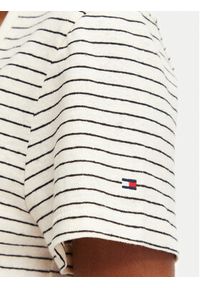 TOMMY HILFIGER - Tommy Hilfiger T-Shirt WW0WW48705 Biały Regular Fit. Kolor: biały. Materiał: bawełna #3