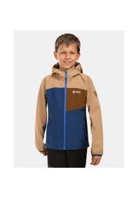 Chłopięca kurtka softshell Kilpi RAVIO-J. Kolor: niebieski. Materiał: softshell. Sport: turystyka piesza #1