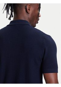 United Colors of Benetton - United Colors Of Benetton Polo 1198U301H Granatowy Regular Fit. Typ kołnierza: polo. Kolor: niebieski. Materiał: bawełna #4